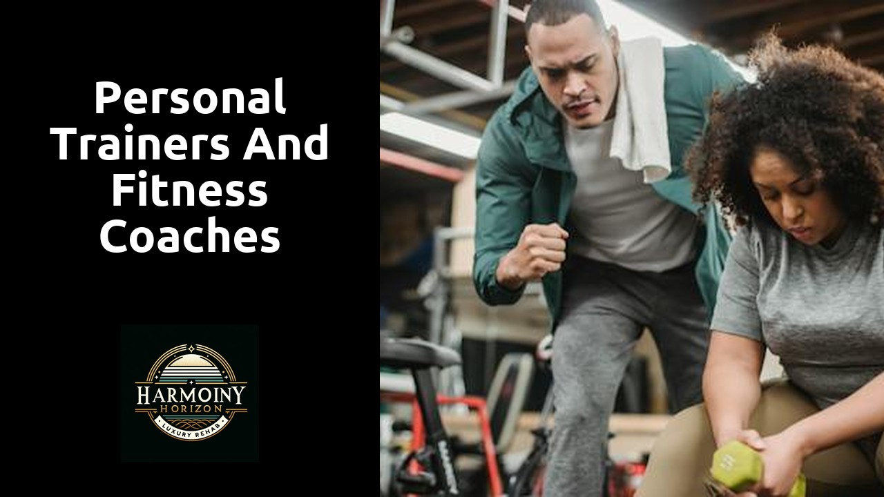 Personal trainers and fitness coaches