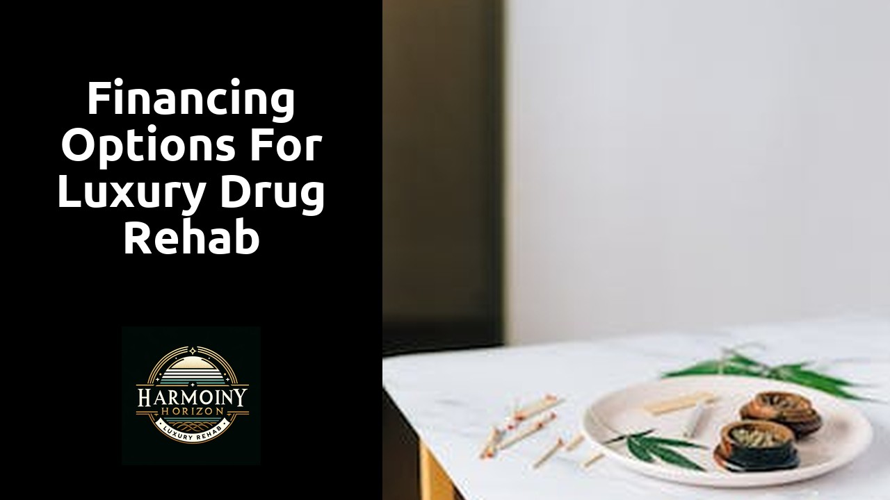 Financing Options for Luxury Drug Rehab