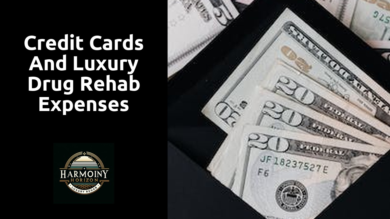 Credit Cards and Luxury Drug Rehab Expenses